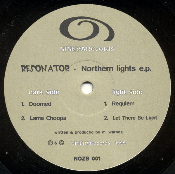 Resonator : Northern Lights E.P. (12", EP)