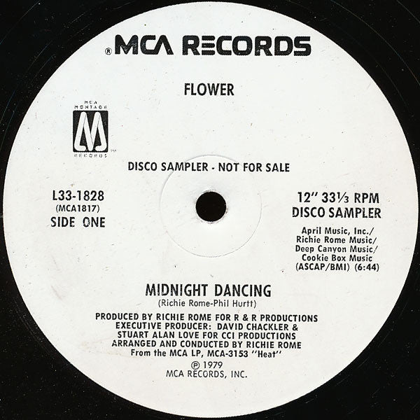 Flower (2) : Midnight Dancing (12", Promo)