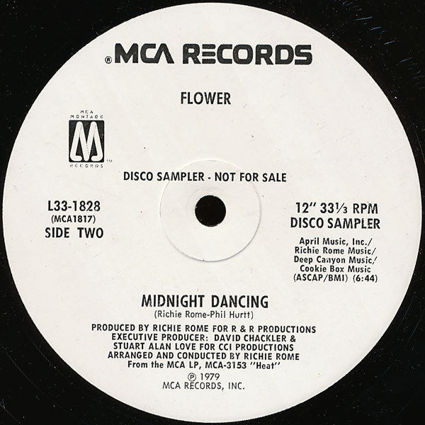 Flower (2) : Midnight Dancing (12", Promo)