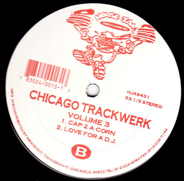 Chicago Trackwerk : Volume 3 EP (12", EP)