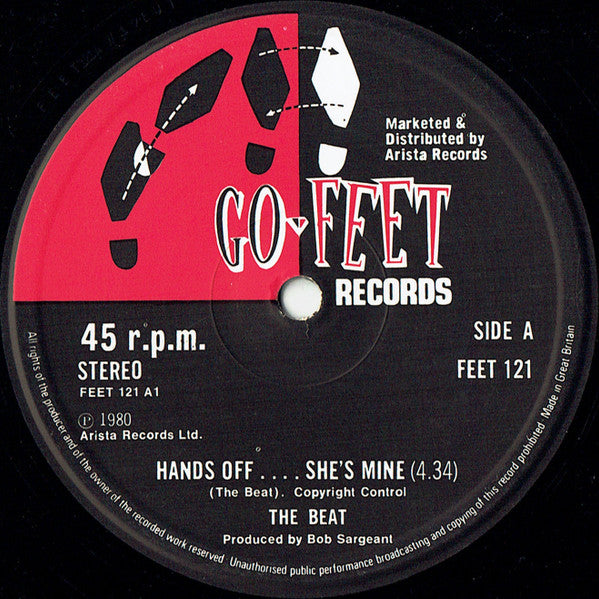 The Beat (2) : Hands Off... She's Mine / Twist  And Crawl (12", Single)