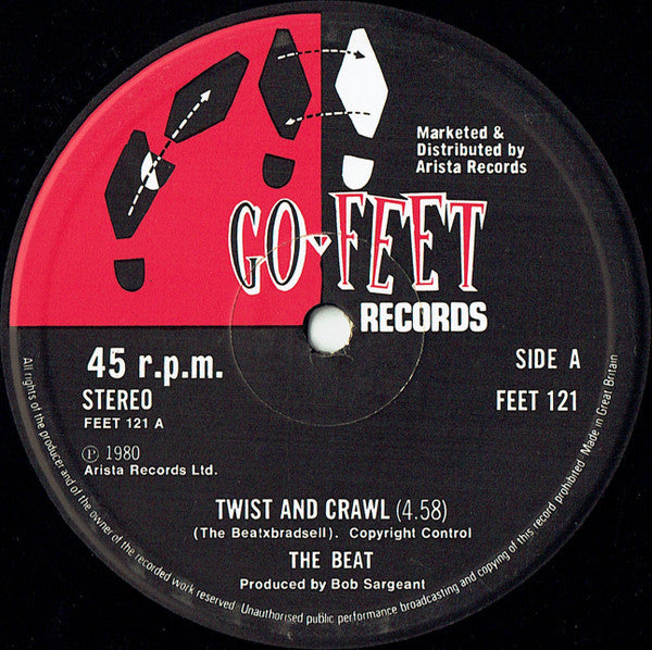 The Beat (2) : Hands Off... She's Mine / Twist  And Crawl (12", Single)