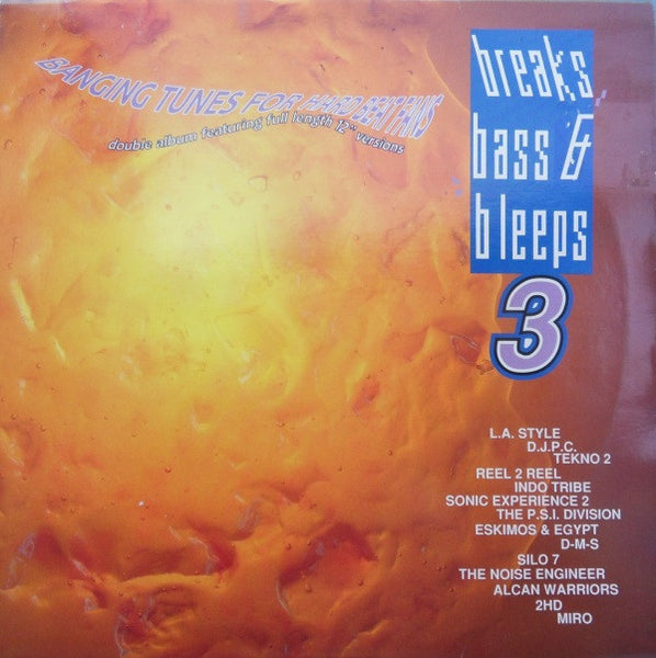 Various : Breaks, Bass & Bleeps 3 (2xLP, Comp)