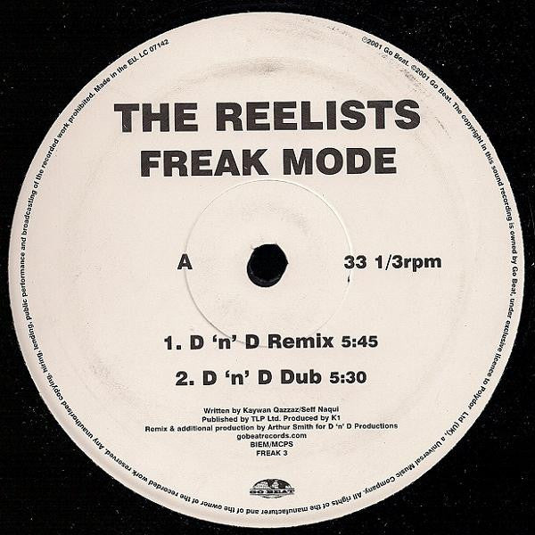 The Reelists : Freak Mode (12", Single, Promo)