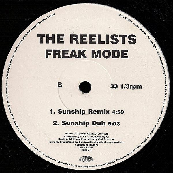 The Reelists : Freak Mode (12", Single, Promo)