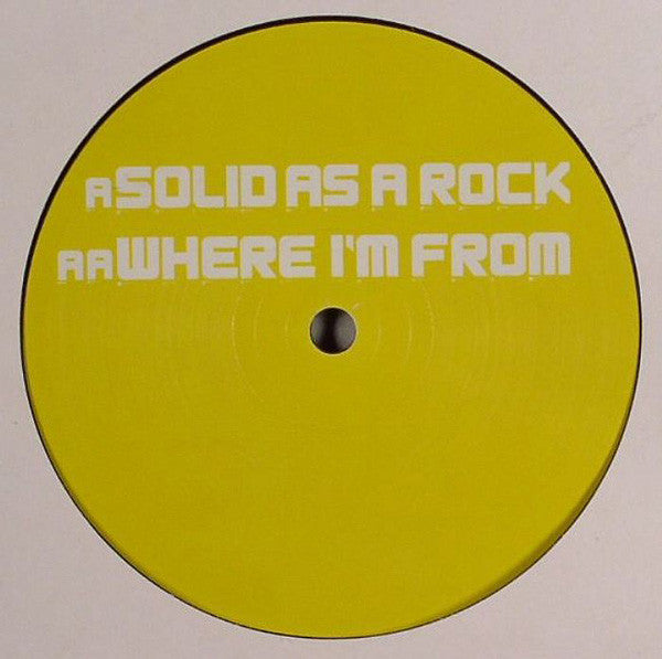 Roughcut vs. Sizzla : Solid As A Rock / Where Im From (12")