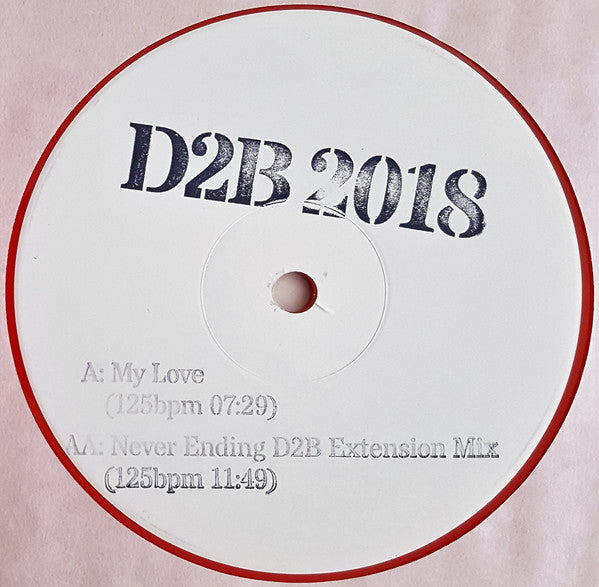 Unknown Artist : My Love (12", Single, Red)