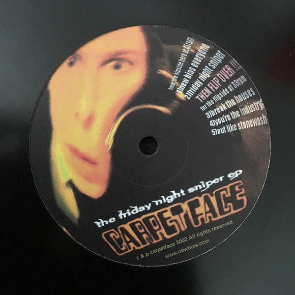 Carpetface : The Friday Night Sniper EP (12", EP)