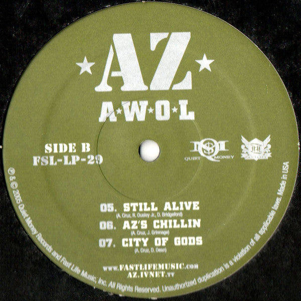 AZ : A.W.O.L (2xLP, Album)