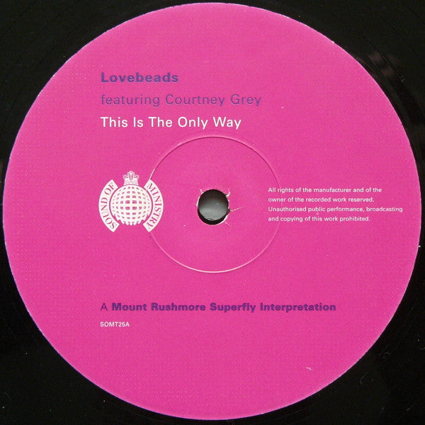Lovebeads Featuring Courtney Grey : This Is The Only Way (12")