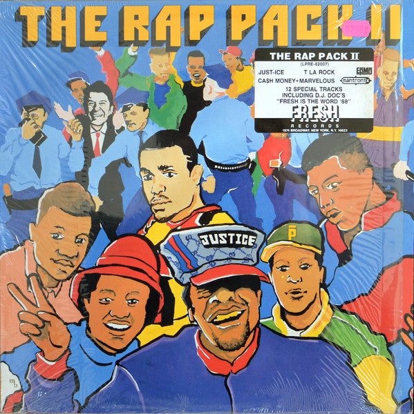 Various : The Rap Pack II (LP, Comp)