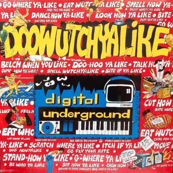 Digital Underground : Doowutchyalike (12", RE, 180)