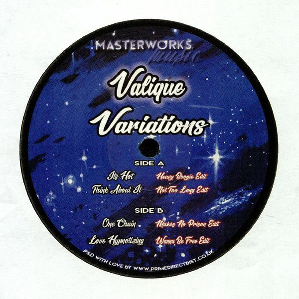 VALIQUE : Variations (12", EP)