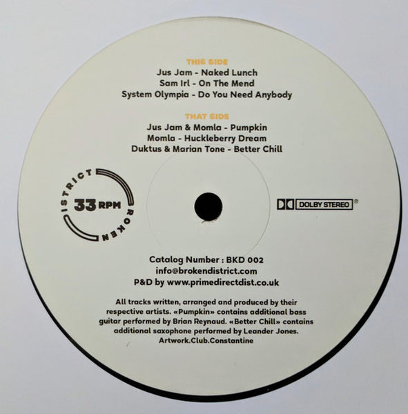 Various : Broken District 02 (12", EP)