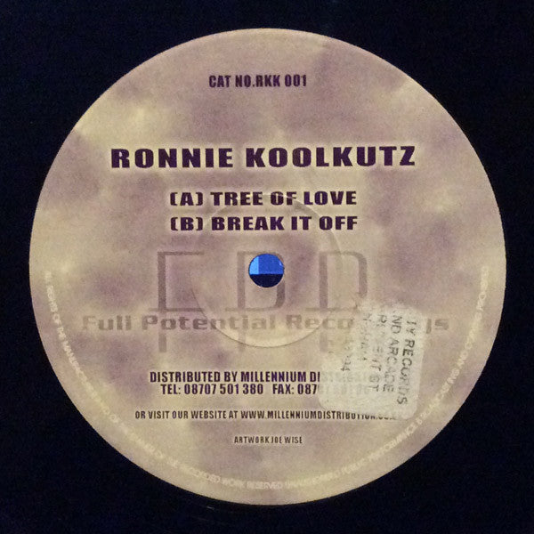 Ronnie Koolkutz : Tree Of Love / Break It Off (12")