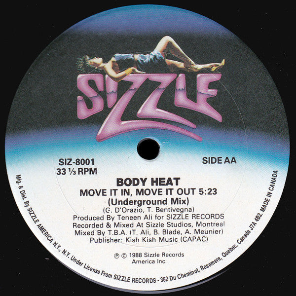 Body Heat (2) : Move It In, Move It Out (12")