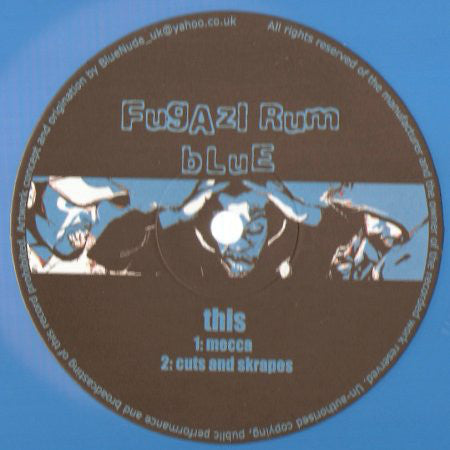 Fugazi Rum : Blue EP (12", blu)