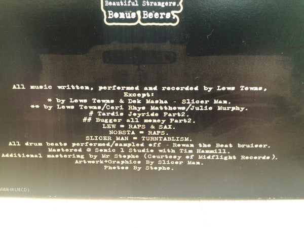 Lews Tewns and Nobsta Nutts : Poverty Is Thirsty Work (2xLP, Album)