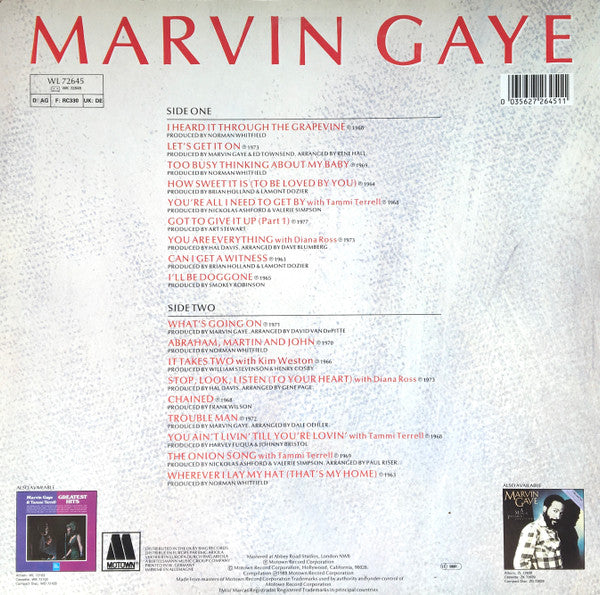 Marvin Gaye : 18 Greatest Hits (LP, Comp)