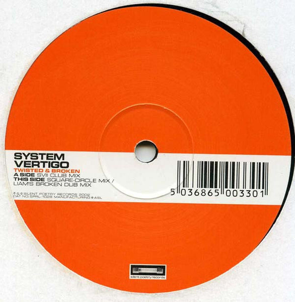 System Vertigo : Twisted & Broken (12", Promo)