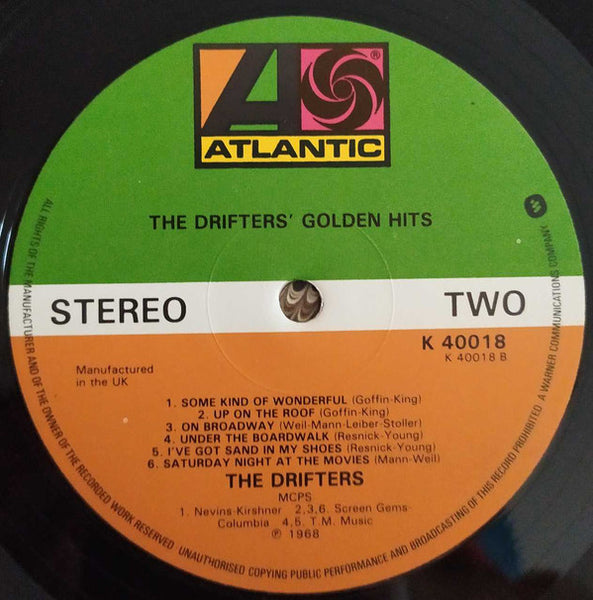 The Drifters : The Drifters' Golden Hits (LP, Comp, RE)
