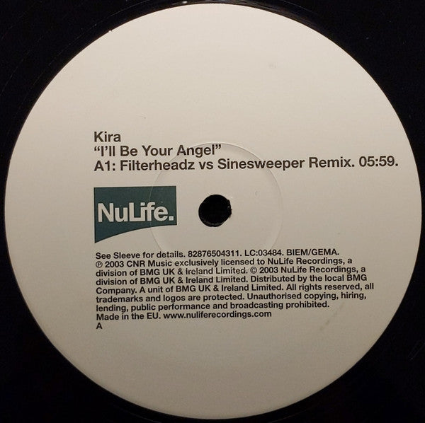 Kira : I'll Be Your Angel (12")