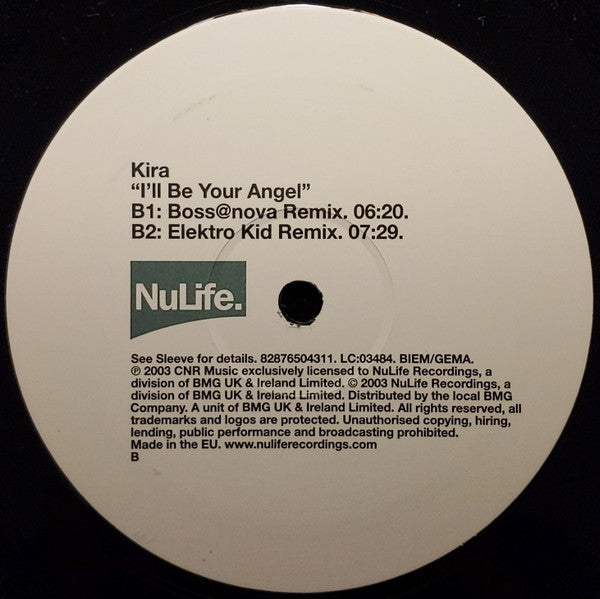 Kira : I'll Be Your Angel (12")
