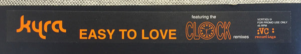 Kyra (2) : Easy To Love (12", Promo)