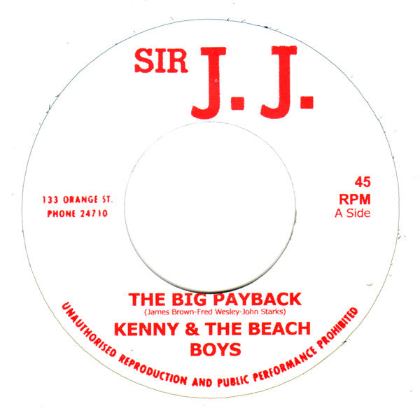 Kenny And The Beach Boys / Lloyd Charmers : The Big Payback / Look-Ka Py Py (7", Single, Unofficial)