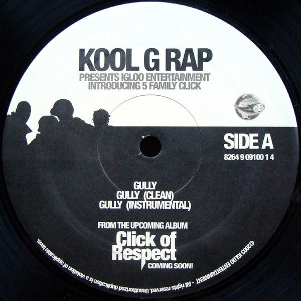 Kool G Rap Introducing 5 Family Click : Gully (12", Single)