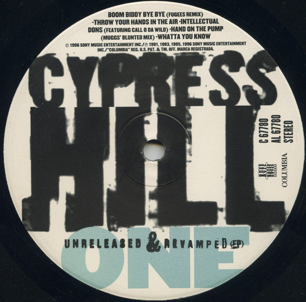 Cypress Hill : Unreleased & Revamped E.P. (12", EP)