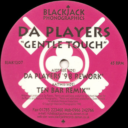 Da Players : Gentle Touch (12")