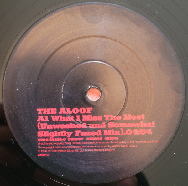 The Aloof : What I Miss The Most (12")