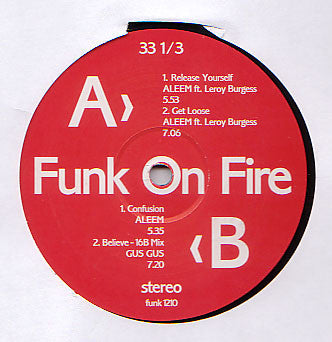 Various : Funk On Fire (12")