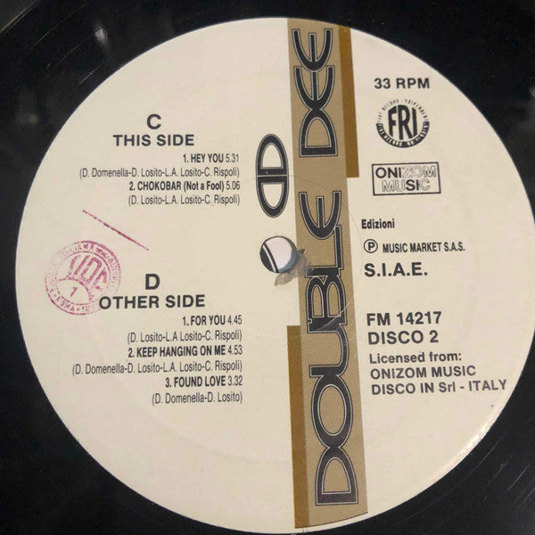 Double Dee : Double Dee (2xLP, Album)