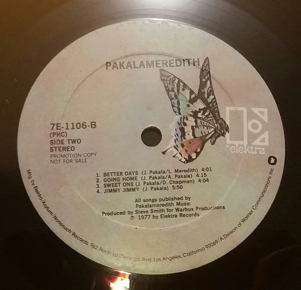 Pakalameredith : Pakalameredith (LP, Album, Promo, PRC)