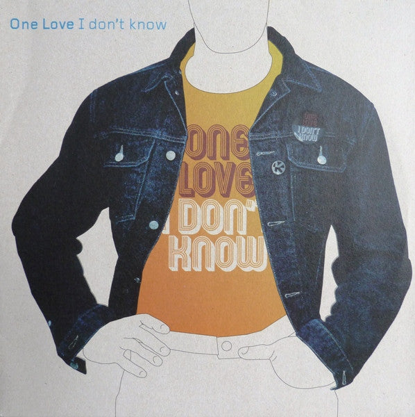 One Love : I Don't Know (12", Maxi)