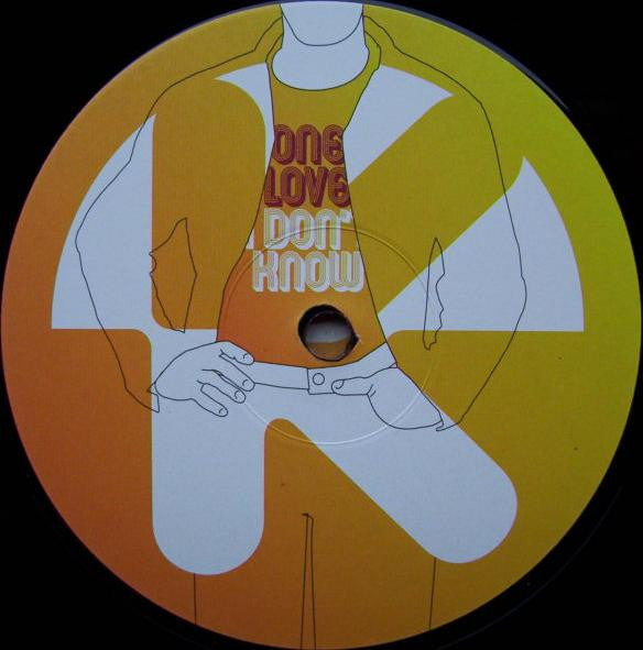One Love : I Don't Know (12", Maxi)