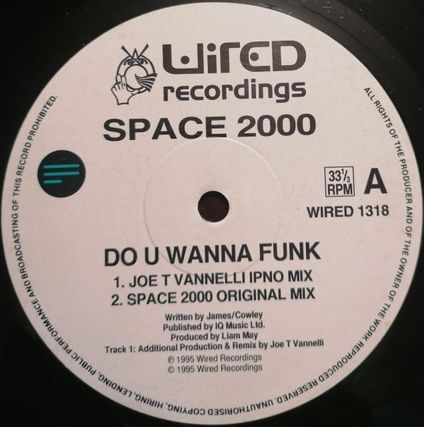 Space 2000 : Do U Wanna Funk? (12", Single)