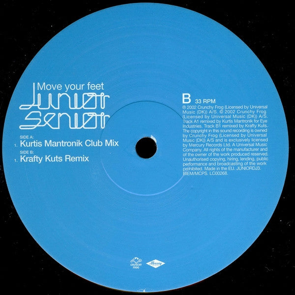 Junior Senior : Move Your Feet (12", Promo)