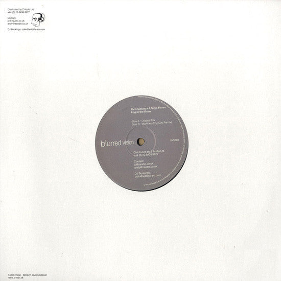Rico Casazza & Suso Flores : Fog In The Brain (12", EP)