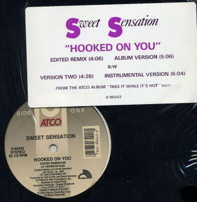 Sweet Sensation : Hooked On You (12")