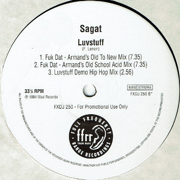 Sagat : Luvstuff (12", Promo)