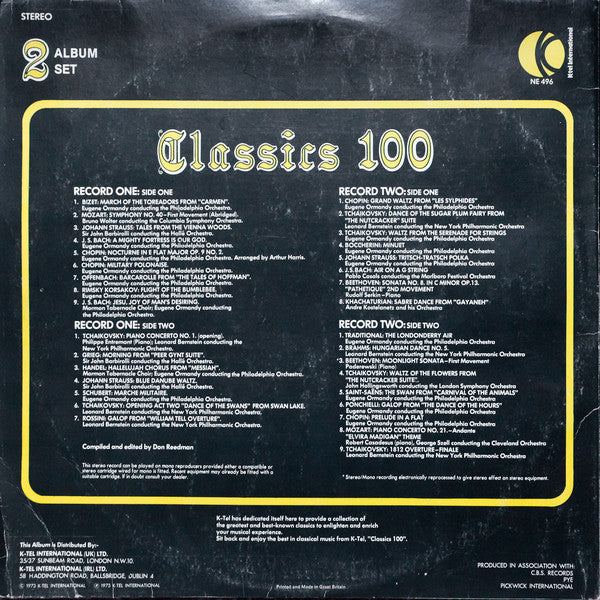 Various : Classics 100 (2xLP, Album, Comp, Ltd)
