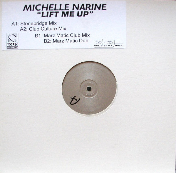Michelle Narine : Lift Me Up (12", Promo, W/Lbl)