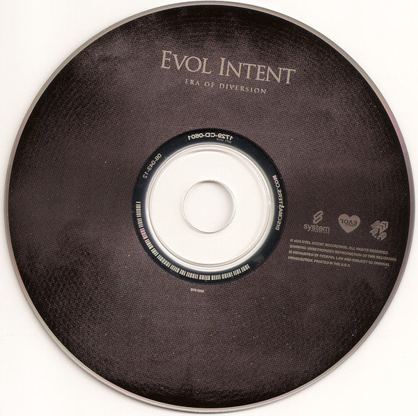 Evol Intent : Era Of Diversion (CD, Album)