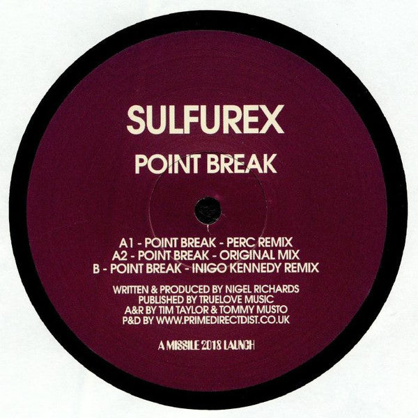 Sulfurex : Point Break (12")