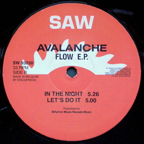 Avalanche (25) : Flow E.P. (12", EP)