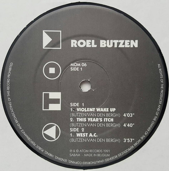Roel Butzen : Violent Wake Up (12")