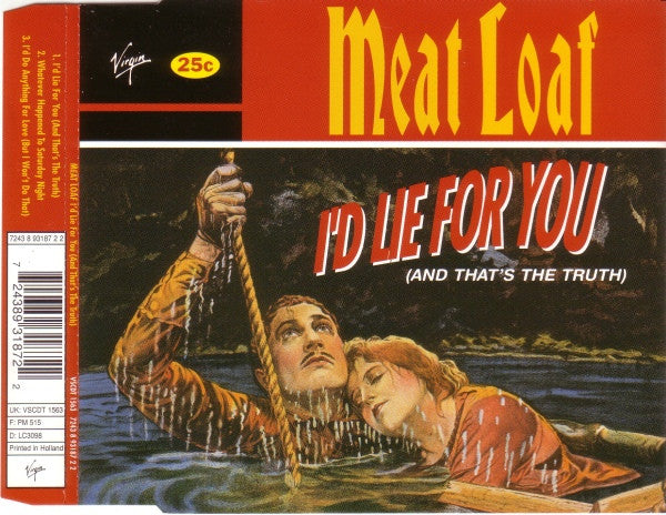 Meat Loaf : I'd Lie For You (And That's The Truth) (CD, Maxi)